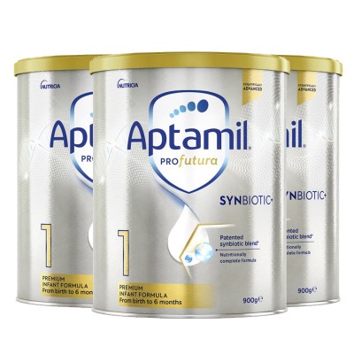 Aptamil Pro 爱他美 铂金装 婴儿牛奶粉 1段 六桶一箱  新包装 24年2月